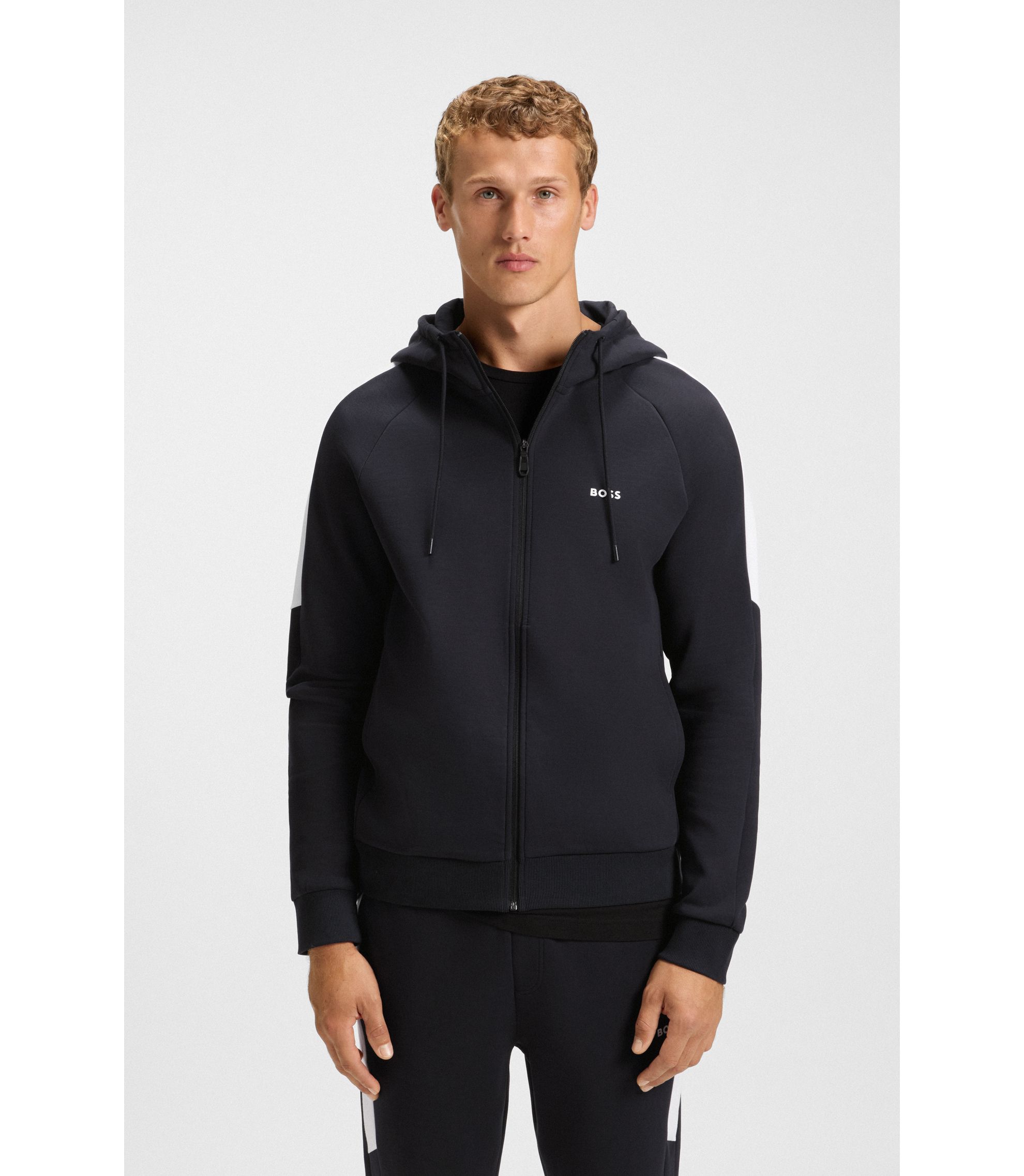 ジップアップ フーディ | HUGO BOSS