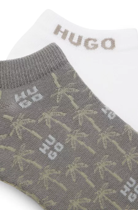 Two-pack of ankle-length socks