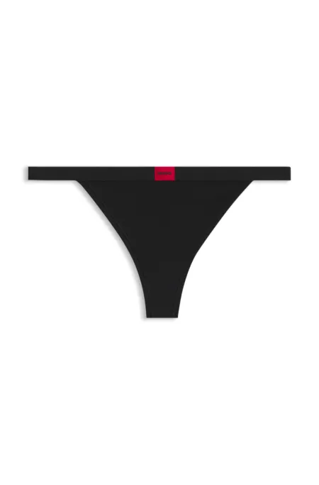 String taille basse avec taille logotée