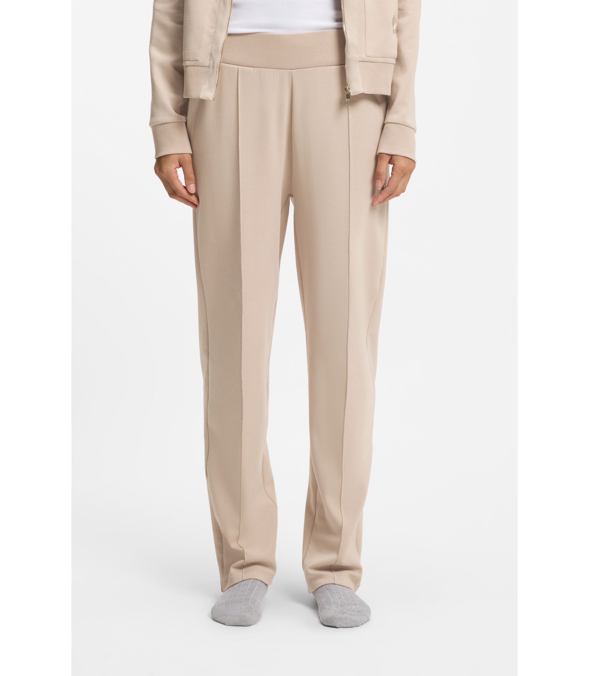 Jogginghose aus Baumwoll-Mix mit Double-B-Monogramm