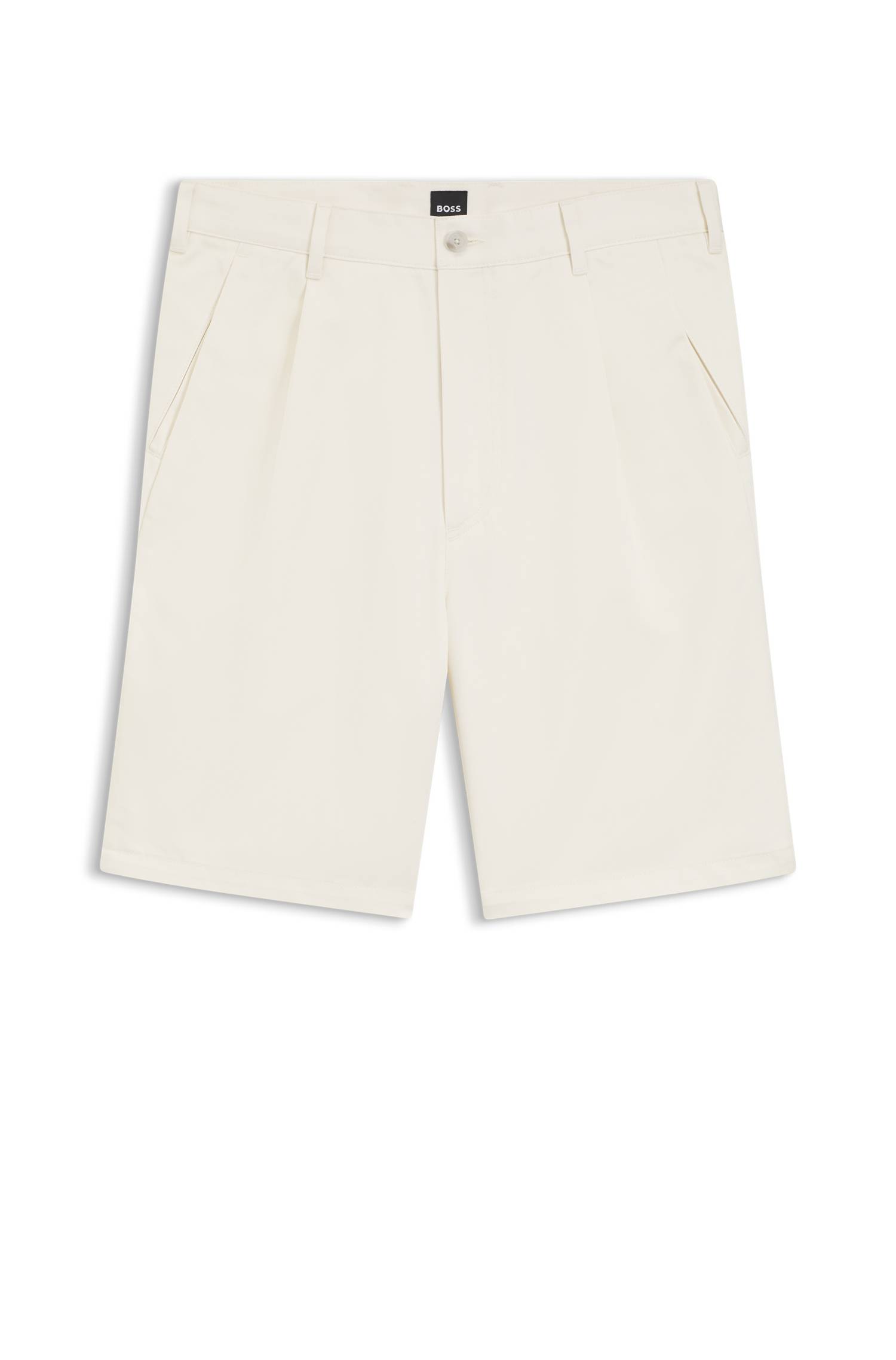Boss Relaxed-fit shorts in cotton twill herr – bild 4