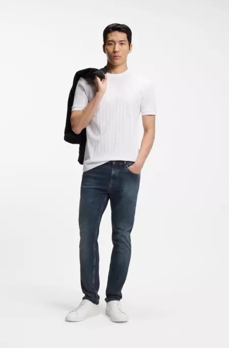 Delaware slim-fit jeans in super-soft stretch denim