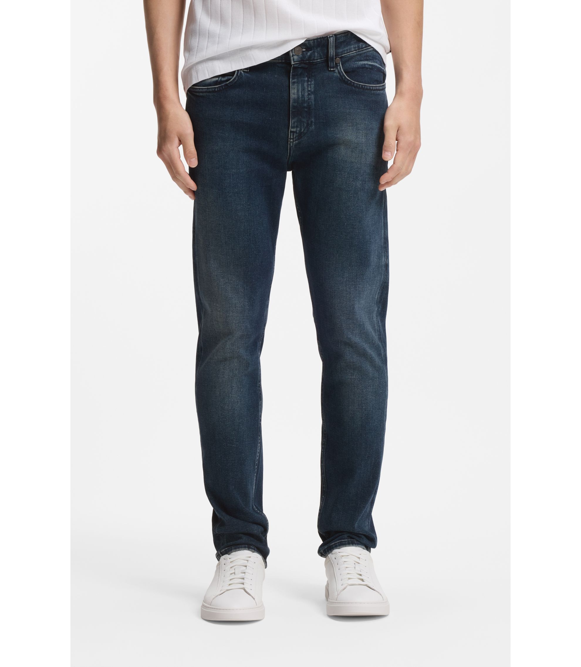 Delaware Slim-Fit Jeans aus super-softem Stretch-Denim