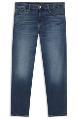Boss Maine regular-fit jeans in super-soft stretch denim herr – bild 4