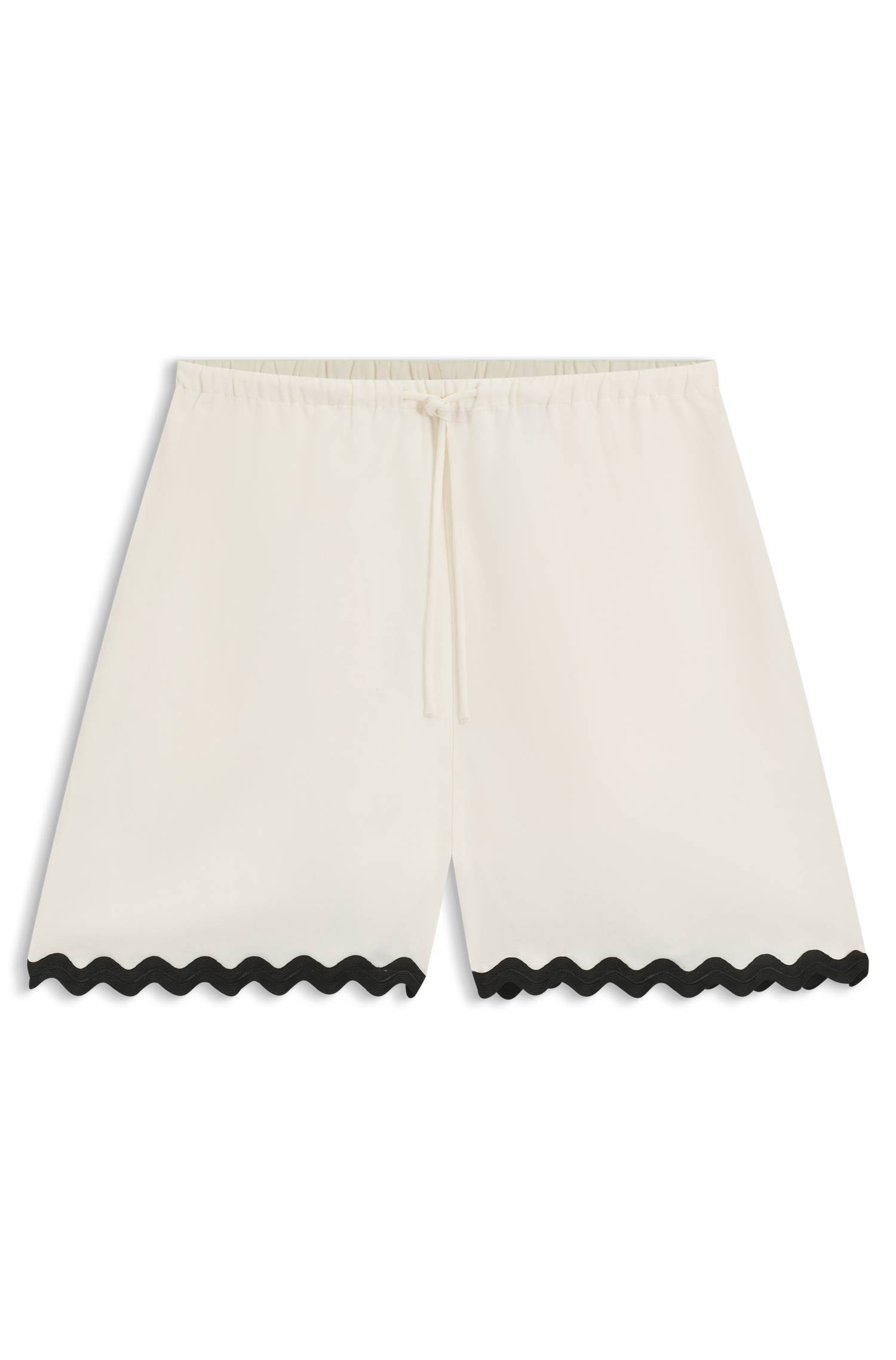 Hugo Relaxed-fit shorts with zigzag tape dam – bild 4