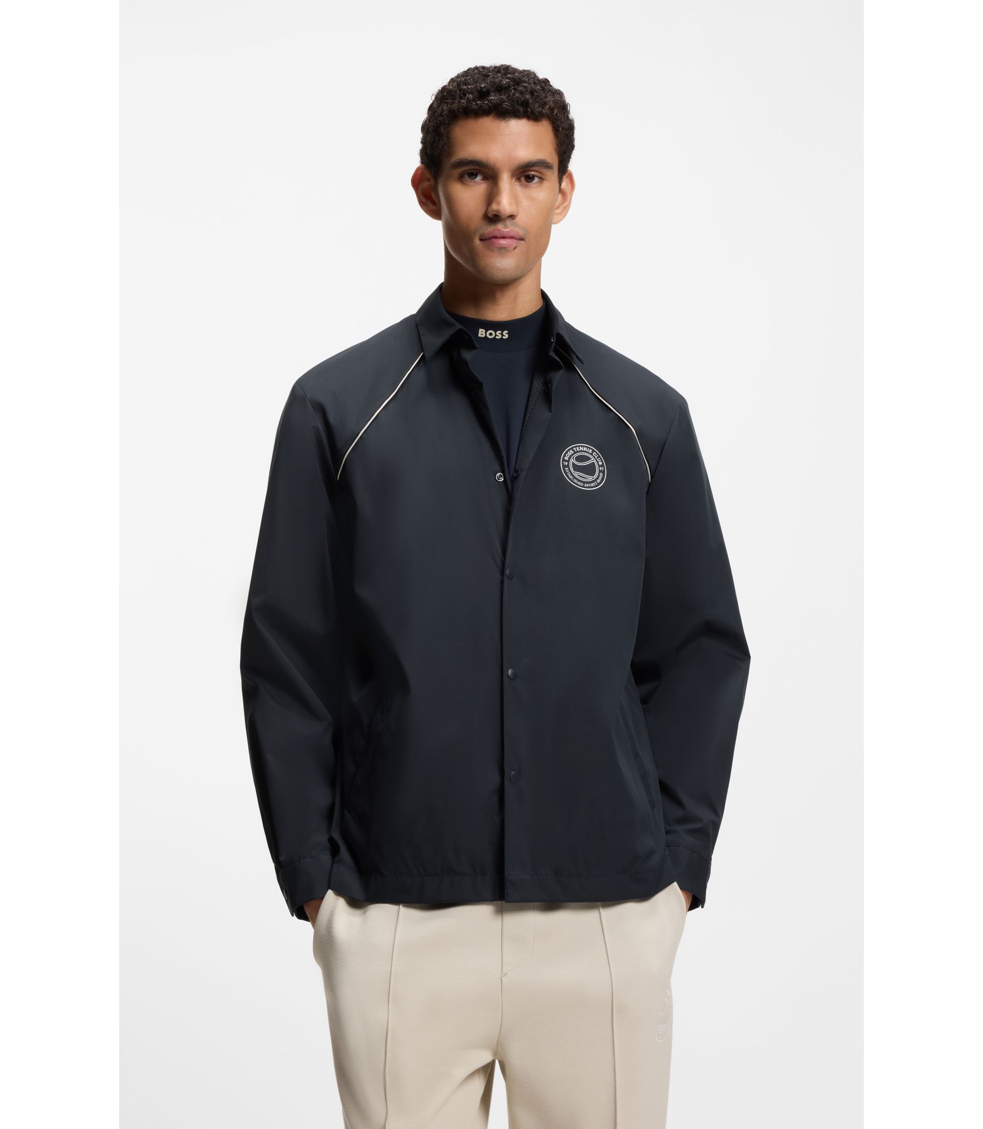 Relaxed-Fit Overshirt mit wasserabweisendem Finish