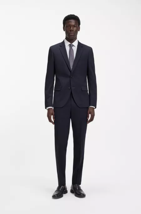 Costume deux pièces Slim Fit en tissu stretch