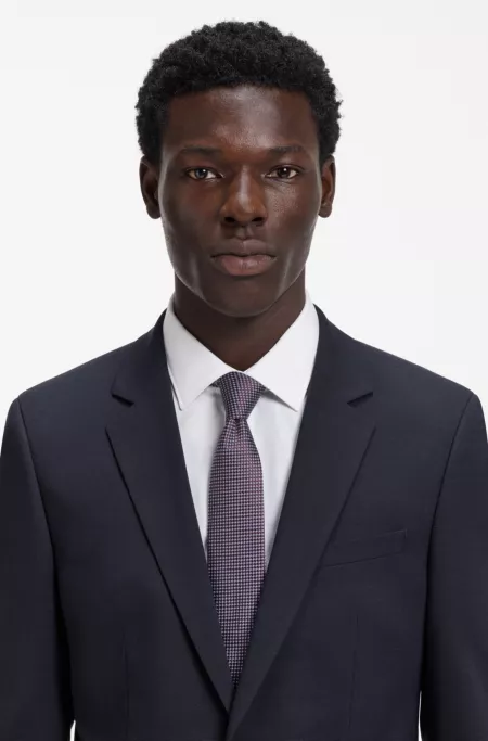 Costume deux pièces Slim Fit en tissu stretch