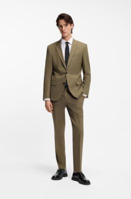 Leather monk shoes with logo buckle, Black