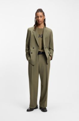 Mocassini penny in pelle, Marrone scuro