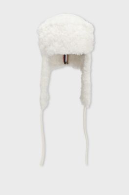 BOSS x Steiff hat with teddy trims, Natural