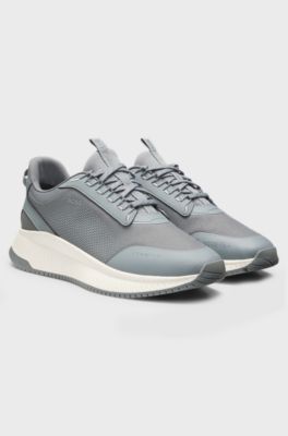 Sneakers TTNM EVO in tessuto strutturato, Grigio