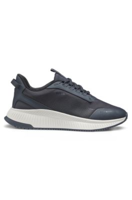 TTNM EVO Sneakers aus strukturiertem Gewebe, Dunkelblau