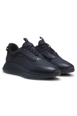 TTNM EVO trainers with textured fabric, Dark Blue