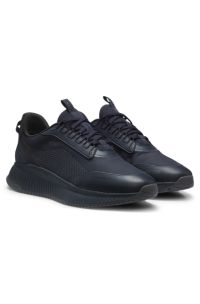 TTNM EVO trainers with textured fabric, Dark Blue