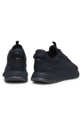 TTNM EVO trainers with textured fabric, Dark Blue