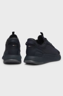 TTNM EVO trainers with textured fabric, Dark Blue