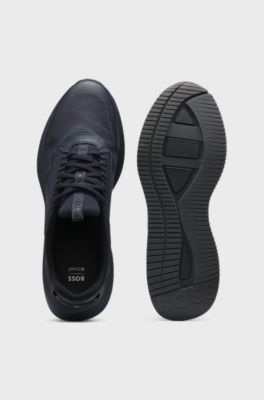 TTNM EVO trainers with textured fabric, Dark Blue