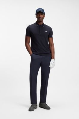 Suede trainers with textured trims, Dark Grey