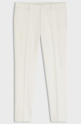 BOSS x ASTON MARTIN slim-fit trousers, Natural