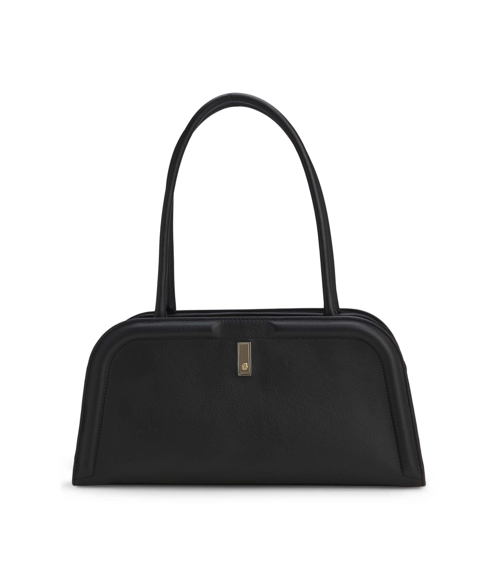 Ariell Bowling-Tasche aus Leder mit Double-B-Monogramm