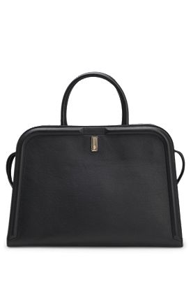 Borsa tote Ariell in pelle martellata con tracolla rimovibile