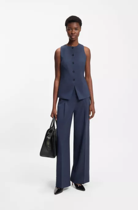 Ariell tote bag in leather with detachable strap