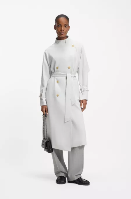 Small quilted shoulder bag with Double B monogram