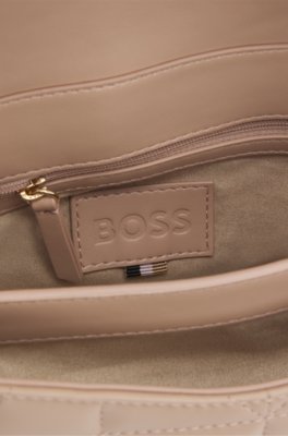Boss Quilted shoulder bag with Double B monogram axelremsväskor dam – bild 5