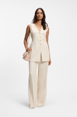 Quilted shoulder bag with Double B monogram, light pink