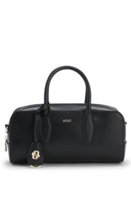Bowling bag with Double B monogram, Black