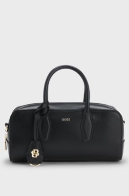 Bowling bag with Double B monogram, Black