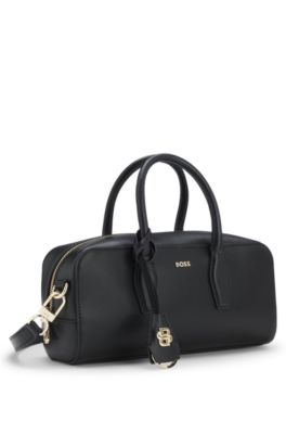 Bowling bag with Double B monogram, Black