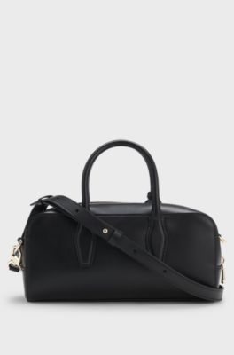 Bowling bag with Double B monogram, Black