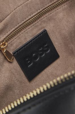 Bowling bag with Double B monogram, Black