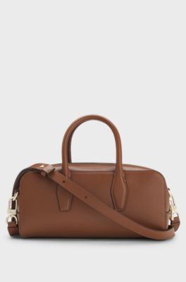Bowling bag with Double B monogram, Brown