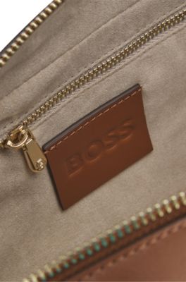 Bowling bag with Double B monogram, Brown