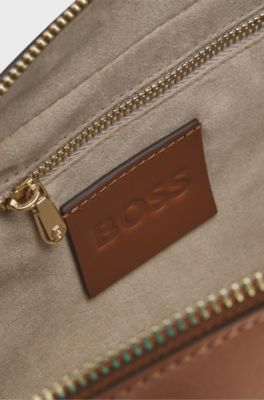Bowling bag with Double B monogram, Brown