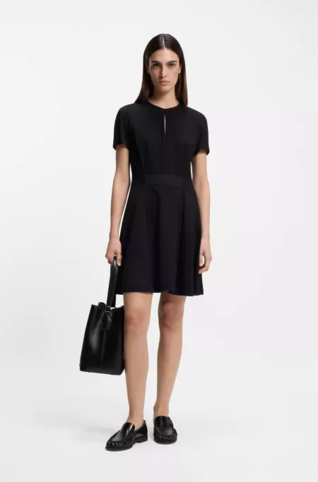 Bucket bag in faux leather