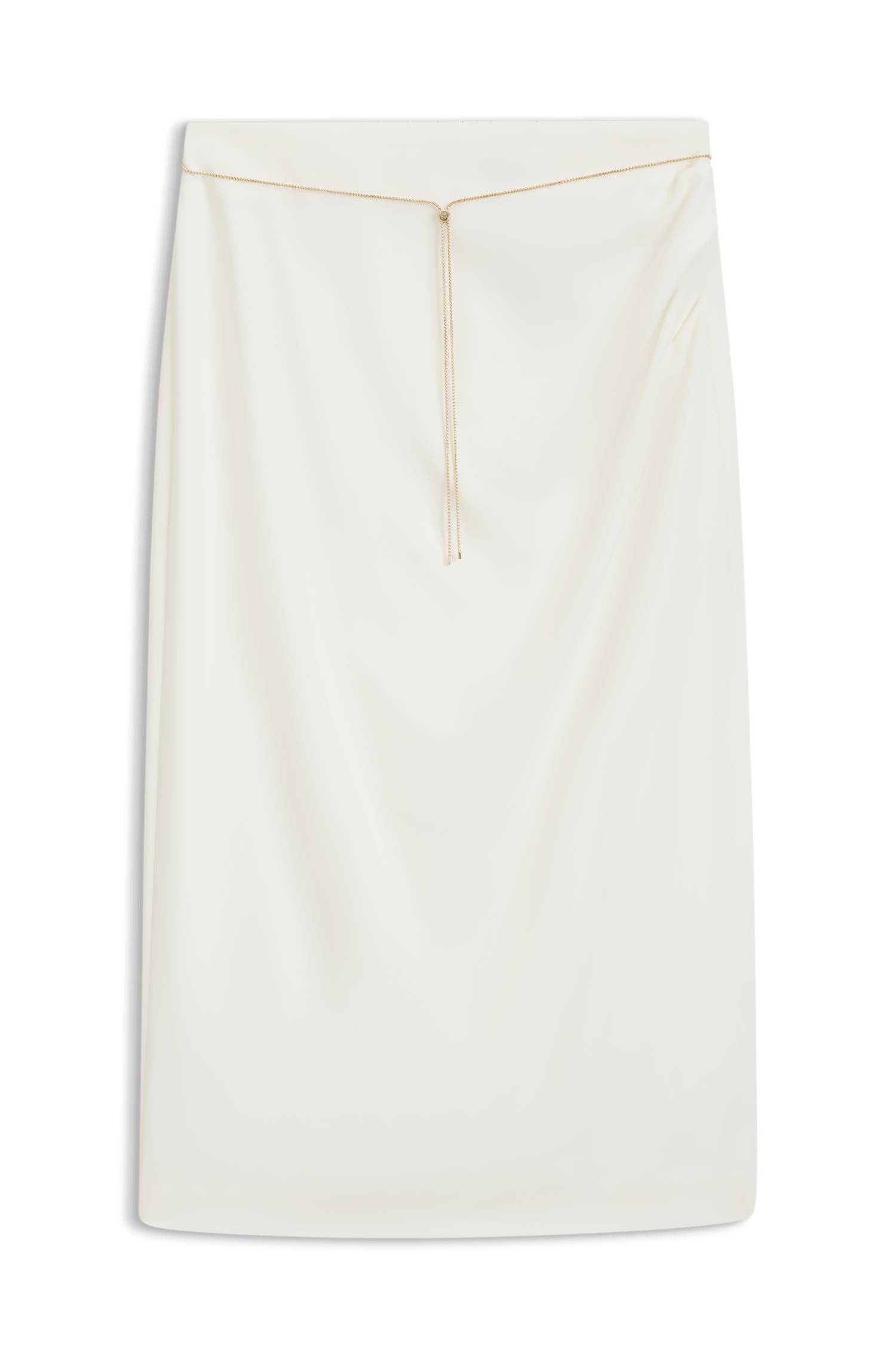 Hugo Pencil skirt with gold-tone chain belt kjolar dam – bild 4