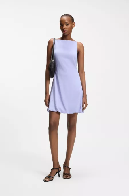 Shoulder bag with stacked logo