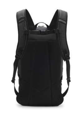 Boss Faux-leather backpack with reflective details ryggsäckar herr – bild 3