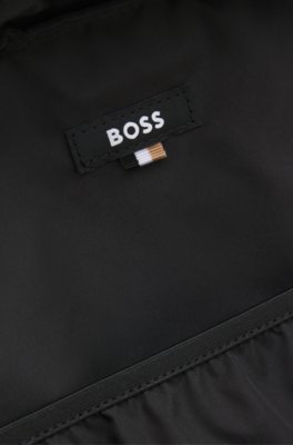Boss Faux-leather backpack with reflective details ryggsäckar herr – bild 2