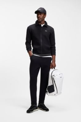 Mochila de piel sint&eacute;tica con detalles reflectantes, Natural