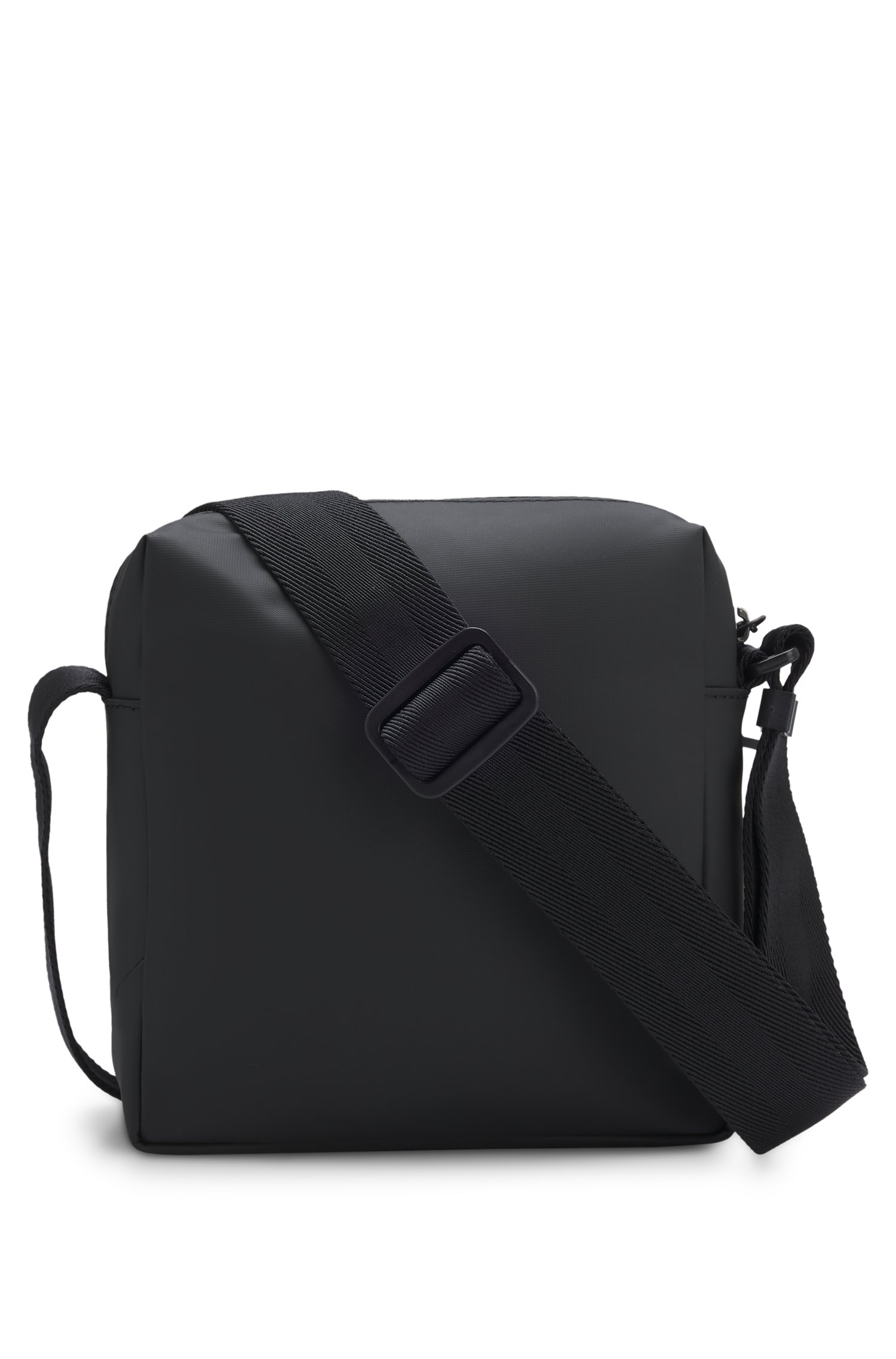 Boss Faux-leather reporter bag with reflective details handväskor & axelremsväskor herr – bild 3