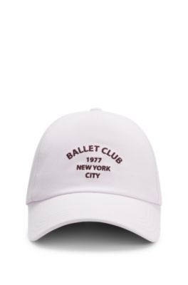 Cotton-twill cap with artwork, Light Purple