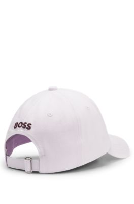 Cotton-twill cap with artwork, Light Purple