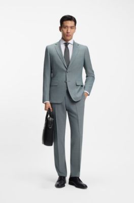 Single document case with logo lettering, Black