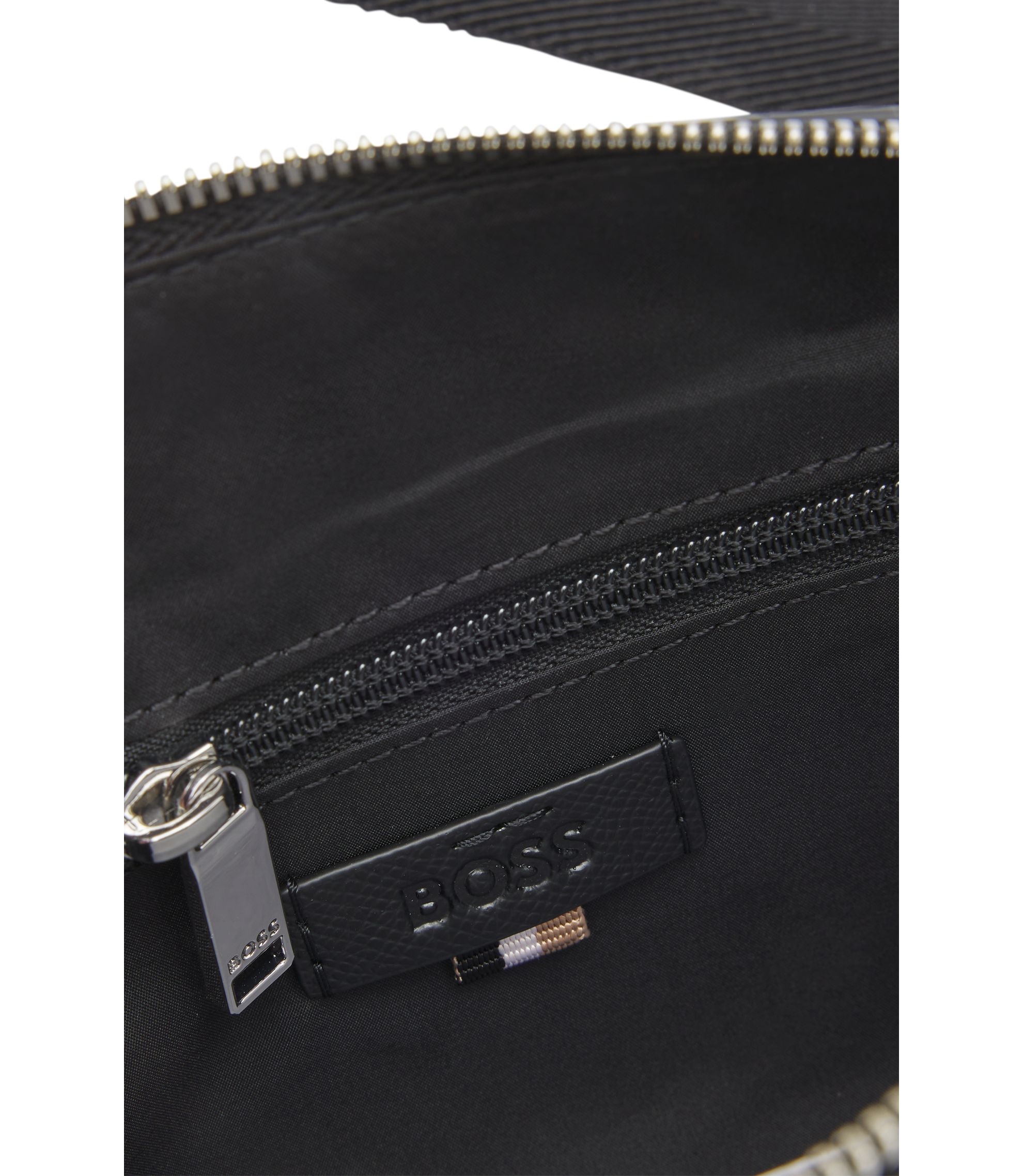 BOSS - クロスボディバッグ レタリングロゴ - ブラック