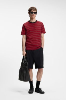 Ripstop tote bag with logo lettering, Black